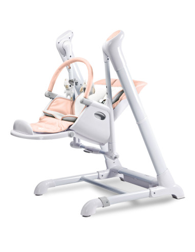 TERO-765,Scaun de masa cu leagan electric Caretero INDIGO 2 in 1 Pink TERO-765,Scaun de masa cu leagan electric Caretero INDIGO 2 in 1 Pink