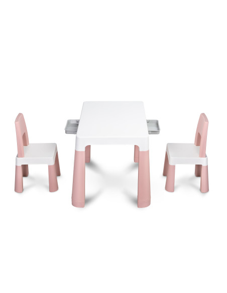 TOYZ-1012,Set masuta cu scaunele pentru copii Toyz MONTI Roz