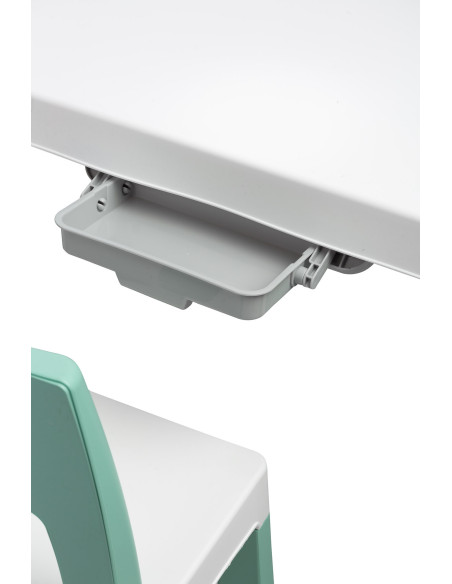 TOYZ-1011,Set masuta cu scaunele pentru copii Toyz MONTI Menta