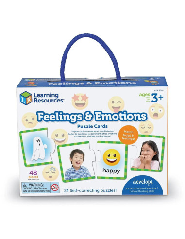 LER6091,Puzzle duo - Emotii si sentimente