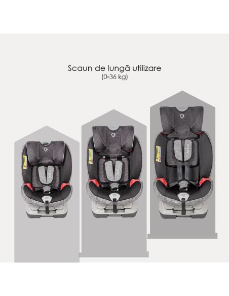320084620,Scaun auto cu Isofix grupa 0-36 kg Coccolle Cressida Dahlia Red