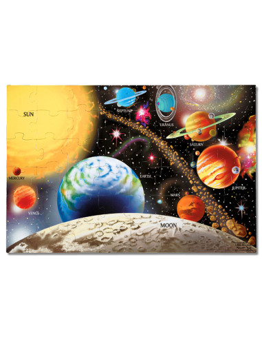 MD0413,Puzzle de podea Sistemul Solar Melissa and Doug