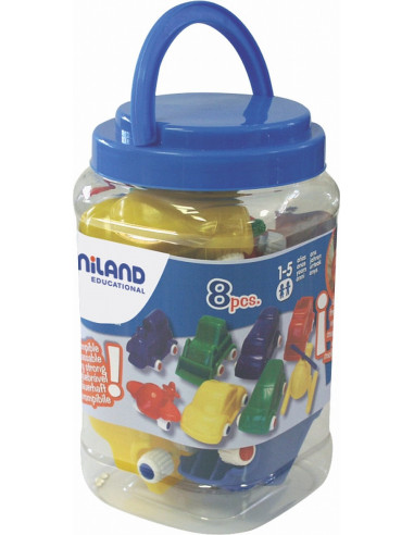 ML27470,Jucarii Minimobil Miniland 8 vehicule