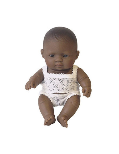 ML31128,Papusa bebelus fetita latinoamericanca Miniland 21 cm