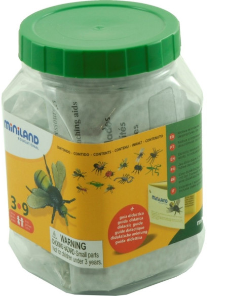ML27480,Set de 12 figurine Insecte Miniland
