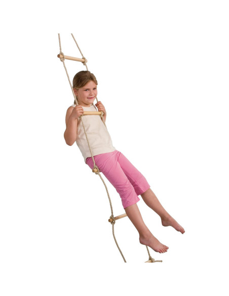 KBT324.003.010.001,Scara cu trepte de lemn PP 2,5 m (1,80 m) 5 trepte