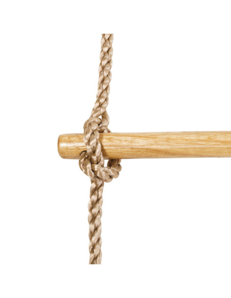 KBT324.003.010.001,Scara cu trepte de lemn PP 2,5 m (1,80 m) 5 trepte