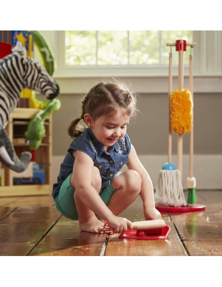 MD8600,Set de curatenie Melissa and Doug, O ajut pe mama!