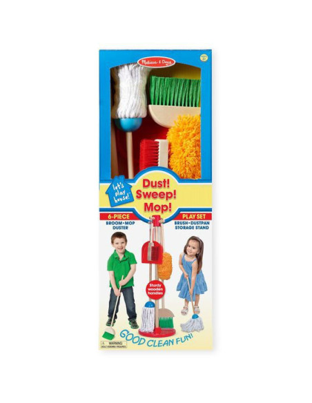 MD8600,Set de curatenie Melissa and Doug, O ajut pe mama!