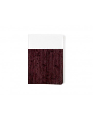Agenda Arhi Design A5 Nedatata, 224 File, Imitatie Lemn Maro