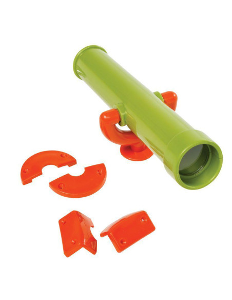KBT500.020.005.001,Telescop pentru spatii de joaca Verde Lime-Orange KBT