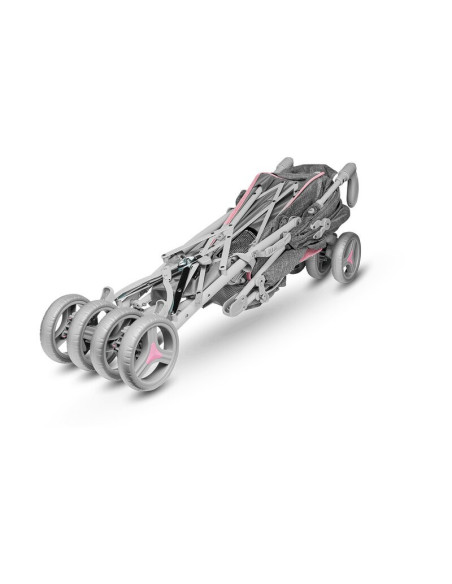 BN-LO-IRMA_PINK,Lionelo - Carucior sport Irma, Cu husa de picioare, Cu plasa de tantari, Conform cu standardul european de secur
