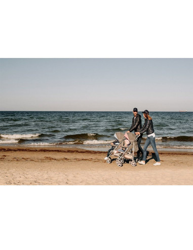 BN-LO-IRMA_PINK,Lionelo - Carucior sport Irma, Cu husa de picioare, Cu plasa de tantari, Conform cu standardul european de secur