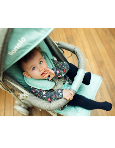 BN-LO-IRMA_PINK,Lionelo - Carucior sport Irma, Cu husa de picioare, Cu plasa de tantari, Conform cu standardul european de secur