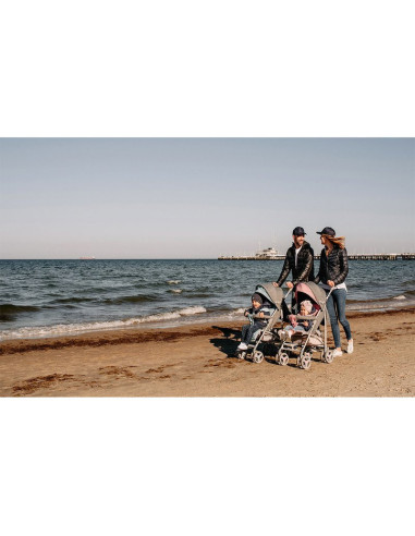 BN-LO-IRMA_PINK,Lionelo - Carucior sport Irma, Cu husa de picioare, Cu plasa de tantari, Conform cu standardul european de secur