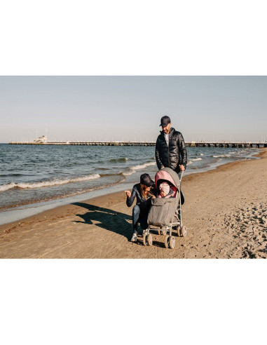 BN-LO-IRMA_PINK,Lionelo - Carucior sport Irma, Cu husa de picioare, Cu plasa de tantari, Conform cu standardul european de secur