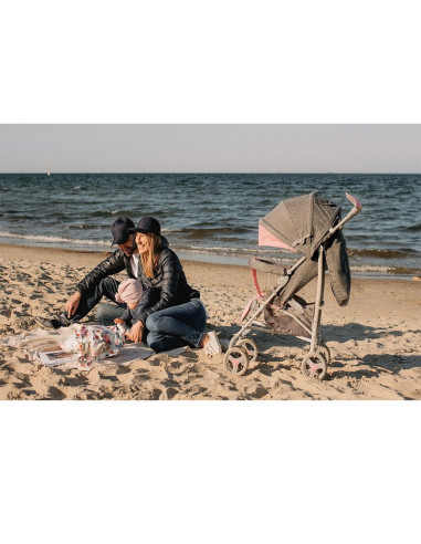 BN-LO-IRMA_PINK,Lionelo - Carucior sport Irma, Cu husa de picioare, Cu plasa de tantari, Conform cu standardul european de secur