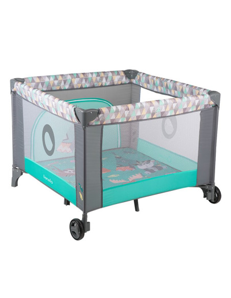 BN-LO-SOFIE_TQ_SCANDI,Lionelo - Tarc de joaca Lene, Cu roti, Cu intrare laterala cu fermoar, 100 x 100 cm, Conform cu standardul