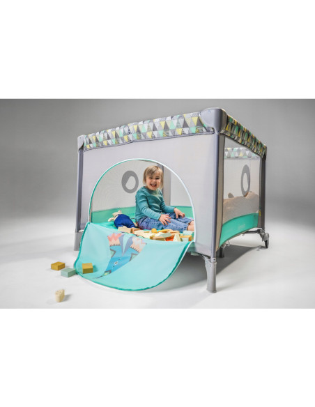 BN-LO-SOFIE_TQ_SCANDI,Lionelo - Tarc de joaca Lene, Cu roti, Cu intrare laterala cu fermoar, 100 x 100 cm, Conform cu standardul