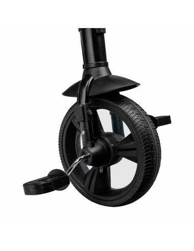 BN-LO-HAARI_STONE_GREY,Lionelo - Tricicleta Haari, Suport picioare, Control al directiei, Scaun reversibil, Rotire 360 grade, Pl