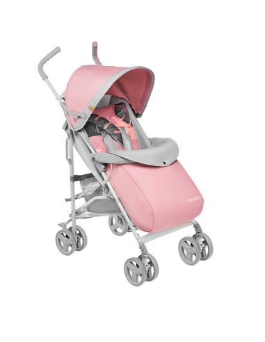 BN-LO-ELIA_TROPICAL_PINK,Lionelo - Carucior sport Elia Tropical, Cu husa de picioare, Cu plasa de tantari, Conform cu standardul