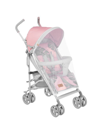 BN-LO-ELIA_TROPICAL_PINK,Lionelo - Carucior sport Elia Tropical, Cu husa de picioare, Cu plasa de tantari, Conform cu standardul