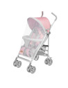 BN-LO-ELIA_TROPICAL_PINK,Lionelo - Carucior sport Elia Tropical, Cu husa de picioare, Cu plasa de tantari, Conform cu standardul