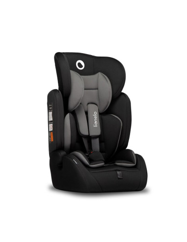 BN-LO-LEVI_SIMPLE_BLACK,Lionelo - Scaun auto Levi Simple, 9-36 Kg, Conform cu standardul european de securitate ECE R44/04, Negr