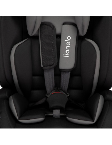 BN-LO-LEVI_SIMPLE_BLACK,Lionelo - Scaun auto Levi Simple, 9-36 Kg, Conform cu standardul european de securitate ECE R44/04, Negr