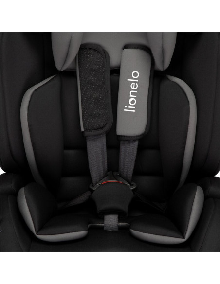 BN-LO-LEVI_SIMPLE_BLACK,Lionelo - Scaun auto Levi Simple, 9-36 Kg, Conform cu standardul european de securitate ECE R44/04, Negr
