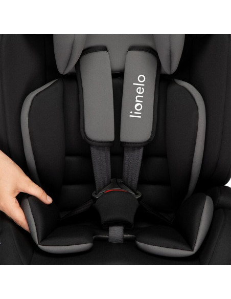 BN-LO-LEVI_SIMPLE_BLACK,Lionelo - Scaun auto Levi Simple, 9-36 Kg, Conform cu standardul european de securitate ECE R44/04, Negr