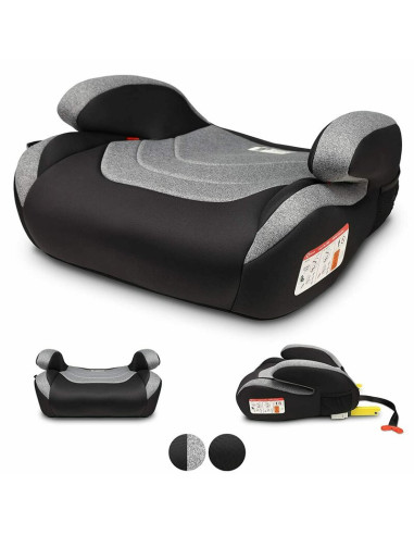 BN-LO-LUUK_FIX_GREY,Lionelo - Inaltator auto Luuk Fix, 22-36 Kg, cu Isofix, Conform cu standardul european de securitate ECER44/