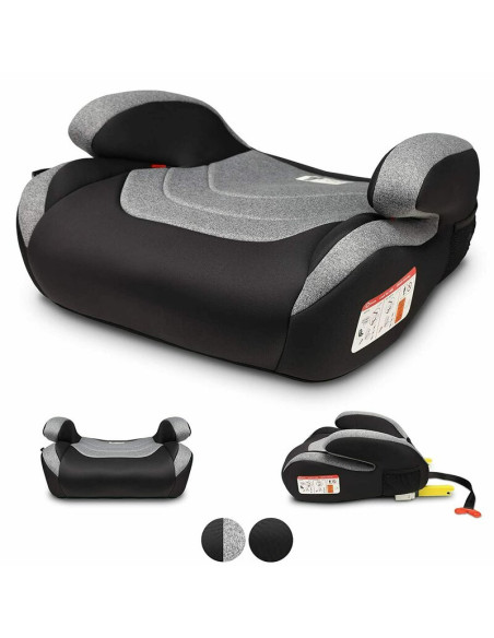 BN-LO-LUUK_FIX_GREY,Lionelo - Inaltator auto Luuk Fix, 22-36 Kg, cu Isofix, Conform cu standardul european de securitate ECER44/