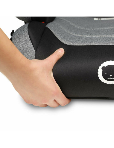 BN-LO-LUUK_FIX_GREY,Lionelo - Inaltator auto Luuk Fix, 22-36 Kg, cu Isofix, Conform cu standardul european de securitate ECER44/