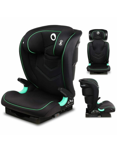 BN-LO-NEAL_BLACK_ONYX,Lionelo - Scaun auto Neal Onix Spatar reglabil, Baza i-size, 15-36 Kg, cu Isofix, Conform cu standardul eu
