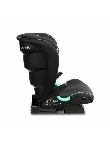 BN-LO-NEAL_BLACK_ONYX,Lionelo - Scaun auto Neal Onix Spatar reglabil, Baza i-size, 15-36 Kg, cu Isofix, Conform cu standardul eu