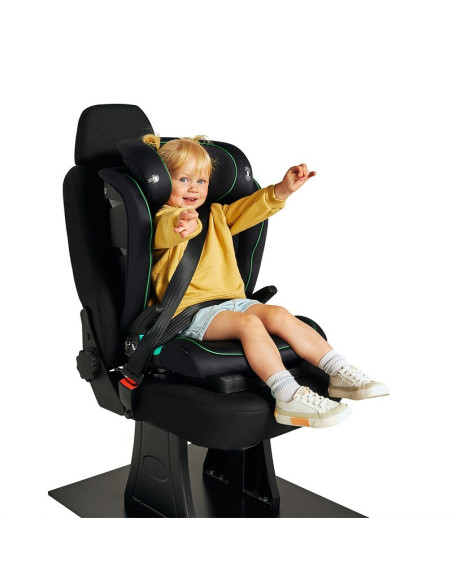 BN-LO-NEAL_BLACK_ONYX,Lionelo - Scaun auto Neal Onix Spatar reglabil, Baza i-size, 15-36 Kg, cu Isofix, Conform cu standardul eu
