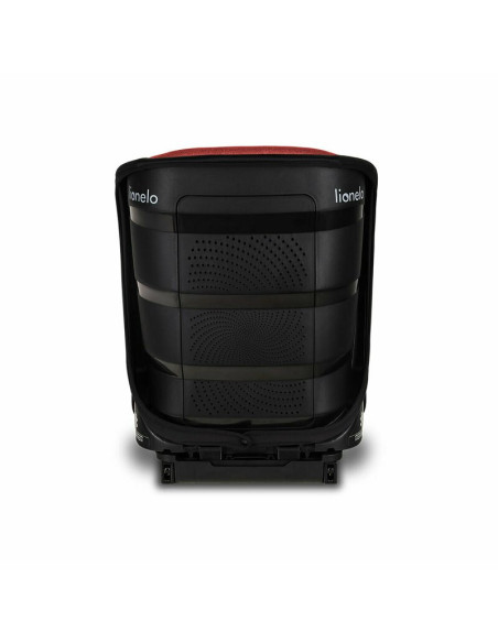 BN-LO-NEAL_RED_BURGUNDY,Lionelo - Scaun auto Neal Burgundy Spatar reglabil, Baza i-size, 15-36 Kg, cu Isofix, Conform cu standar