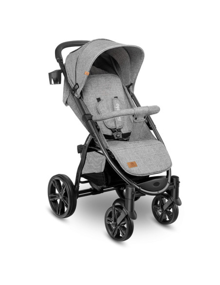 BN-LO-ANNET_PLUS_CONCRETE,Lionelo - Carucior sport Annet Plus, De la nastere, Cu accesorii si capotina XXL reglabila, 0 - 22 Kg,