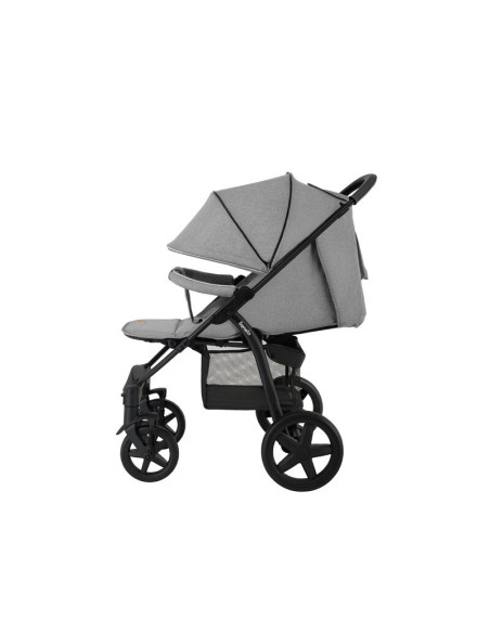 BN-LO-ANNET_PLUS_CONCRETE,Lionelo - Carucior sport Annet Plus, De la nastere, Cu accesorii si capotina XXL reglabila, 0 - 22 Kg,