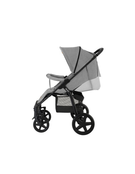 BN-LO-ANNET_PLUS_CONCRETE,Lionelo - Carucior sport Annet Plus, De la nastere, Cu accesorii si capotina XXL reglabila, 0 - 22 Kg,