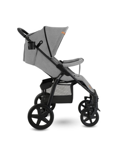 BN-LO-ANNET_PLUS_CONCRETE,Lionelo - Carucior sport Annet Plus, De la nastere, Cu accesorii si capotina XXL reglabila, 0 - 22 Kg,