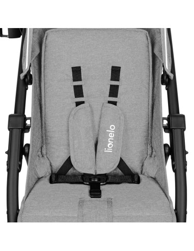 BN-LO-ANNET_PLUS_CONCRETE,Lionelo - Carucior sport Annet Plus, De la nastere, Cu accesorii si capotina XXL reglabila, 0 - 22 Kg,