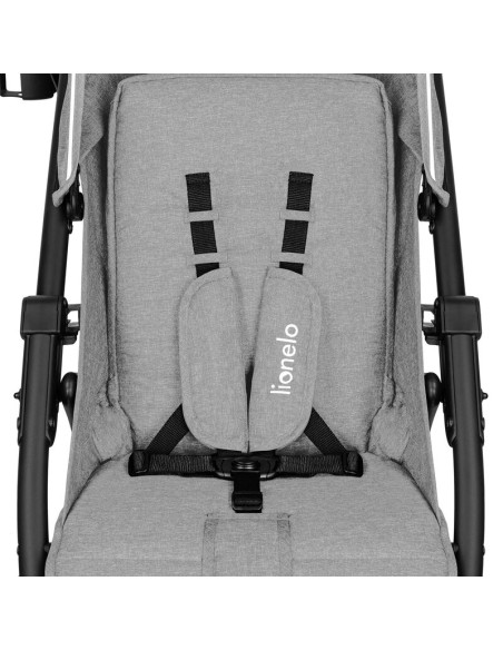 BN-LO-ANNET_PLUS_CONCRETE,Lionelo - Carucior sport Annet Plus, De la nastere, Cu accesorii si capotina XXL reglabila, 0 - 22 Kg,