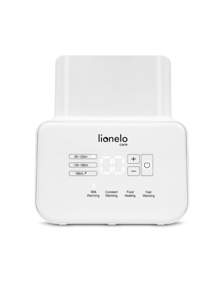 BN-LOC-THERMUP-DOUBLE_WHITE,Lionelo - Incalzitor biberoane ThermUp Double, 2 biberoane, 3 - 5 min, Temperatura constanta pana la