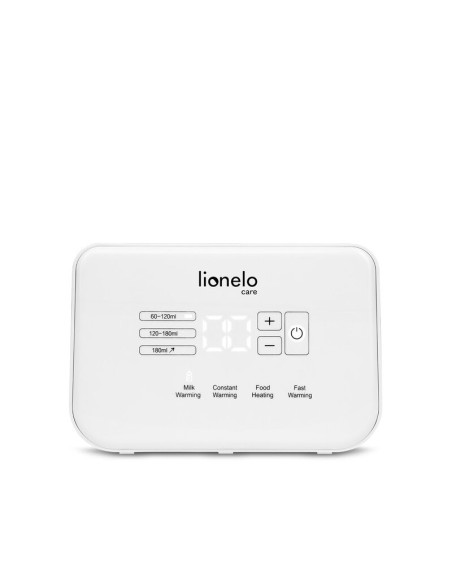 BN-LOC-THERMUP-DOUBLE_WHITE,Lionelo - Incalzitor biberoane ThermUp Double, 2 biberoane, 3 - 5 min, Temperatura constanta pana la