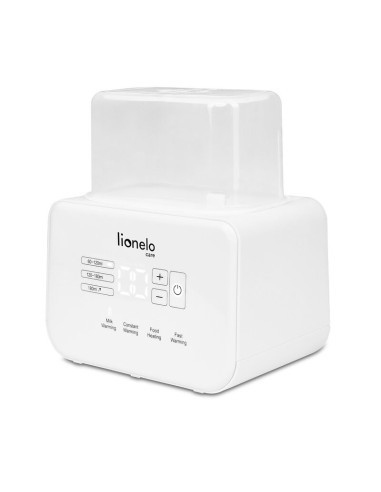 BN-LOC-THERMUP-DOUBLE_WHITE,Lionelo - Incalzitor biberoane ThermUp Double, 2 biberoane, 3 - 5 min, Temperatura constanta pana la
