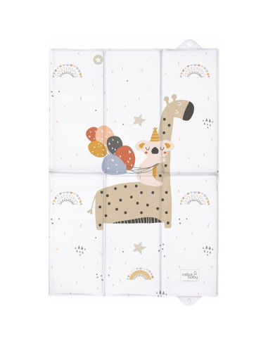 BN-W-305-000-637,Ceba Baby - Saltea de infasat, Pliabila, 60 x 40 cm, Giraffe