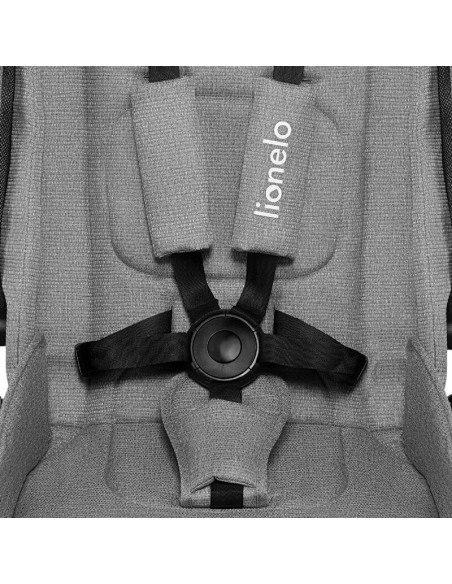 BN-LO-MIKA_2IN1_GREY_STONE,Lionelo - Carucior Mika, 2 in 1, Cadru din aluminiu, Cu landou intarit si salteluta moale, Reversibil