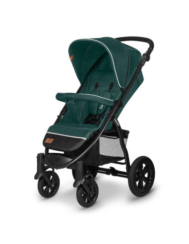 BN-LO-ANNET_TOUR_GREEN _TURQUOISE,Lionelo - Carucior sport Annet Tour, De la nastere, Cu capotina impermeabila, Cu filtru UPF 50